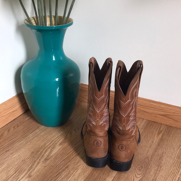 Brown Cowboy Boots (Tony Lama) - Picture 4 of 8